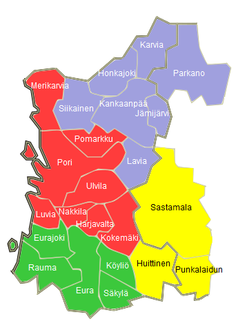 Kuntorastitapahtumat | Satakunnan suunnistus